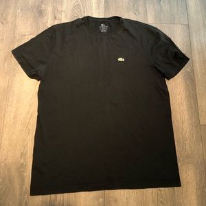 Lacoste Black T size L